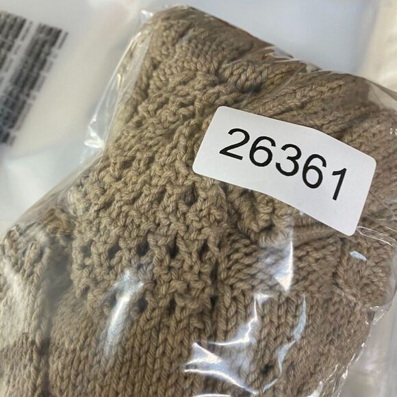 5/$45 Old Navy Cardigan Women XS Beige Knit V-Neck Long Sleeve One Button - Picture 8 of 8